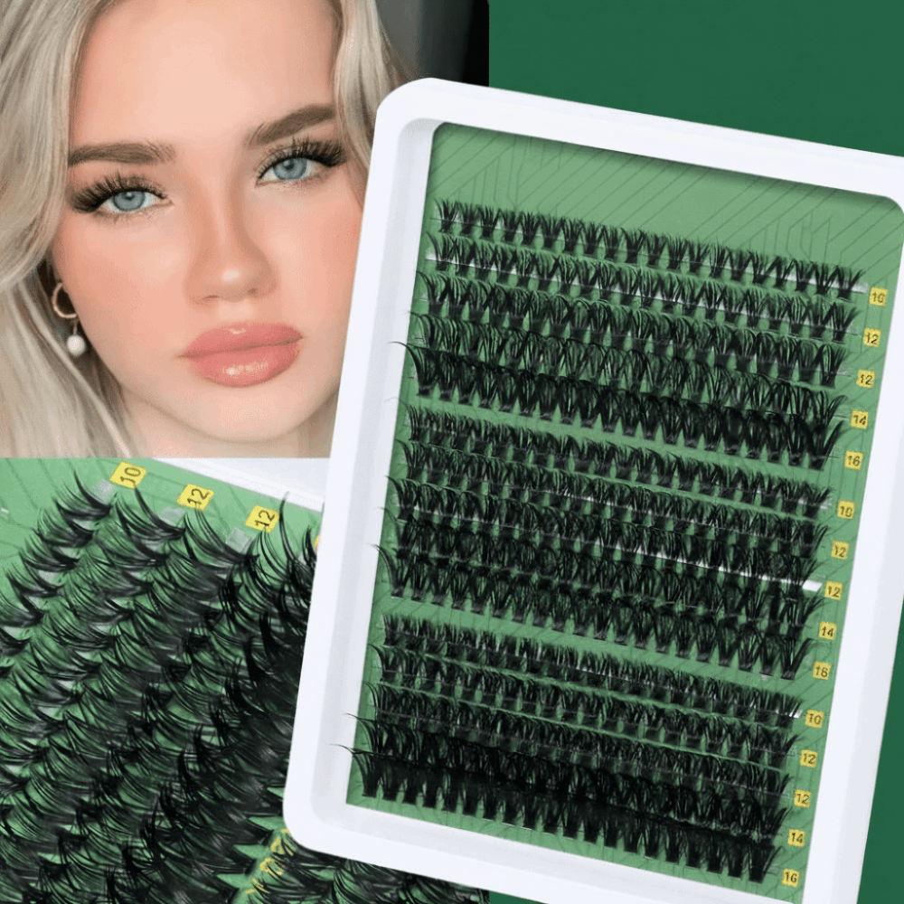 Eyelash Extension Wispy - Natural Look False Eyelashes Bond and