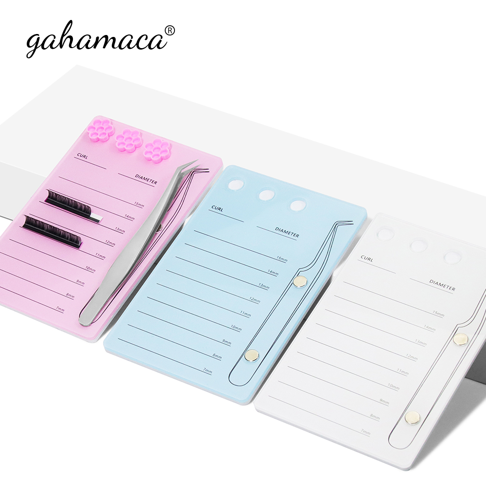 Eyelash Extension Jakarta - GAHAMACA Acrylic Lashes Holder Pad Individual