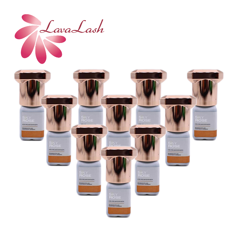 Eyelash Extension Korea - 2/5/10 Bottles SKY Rose Glue for