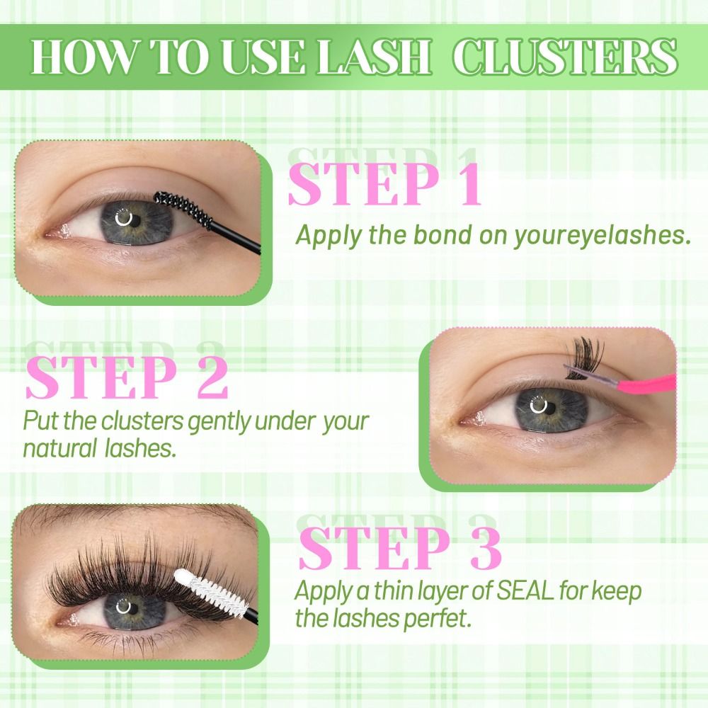 Eyelash Extension Wispy - Natural Look False Eyelashes Wispy Style