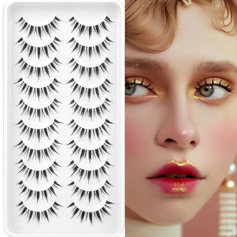 Eyelash Extension Korea - 10 pairs of cartoon demon eyelashes