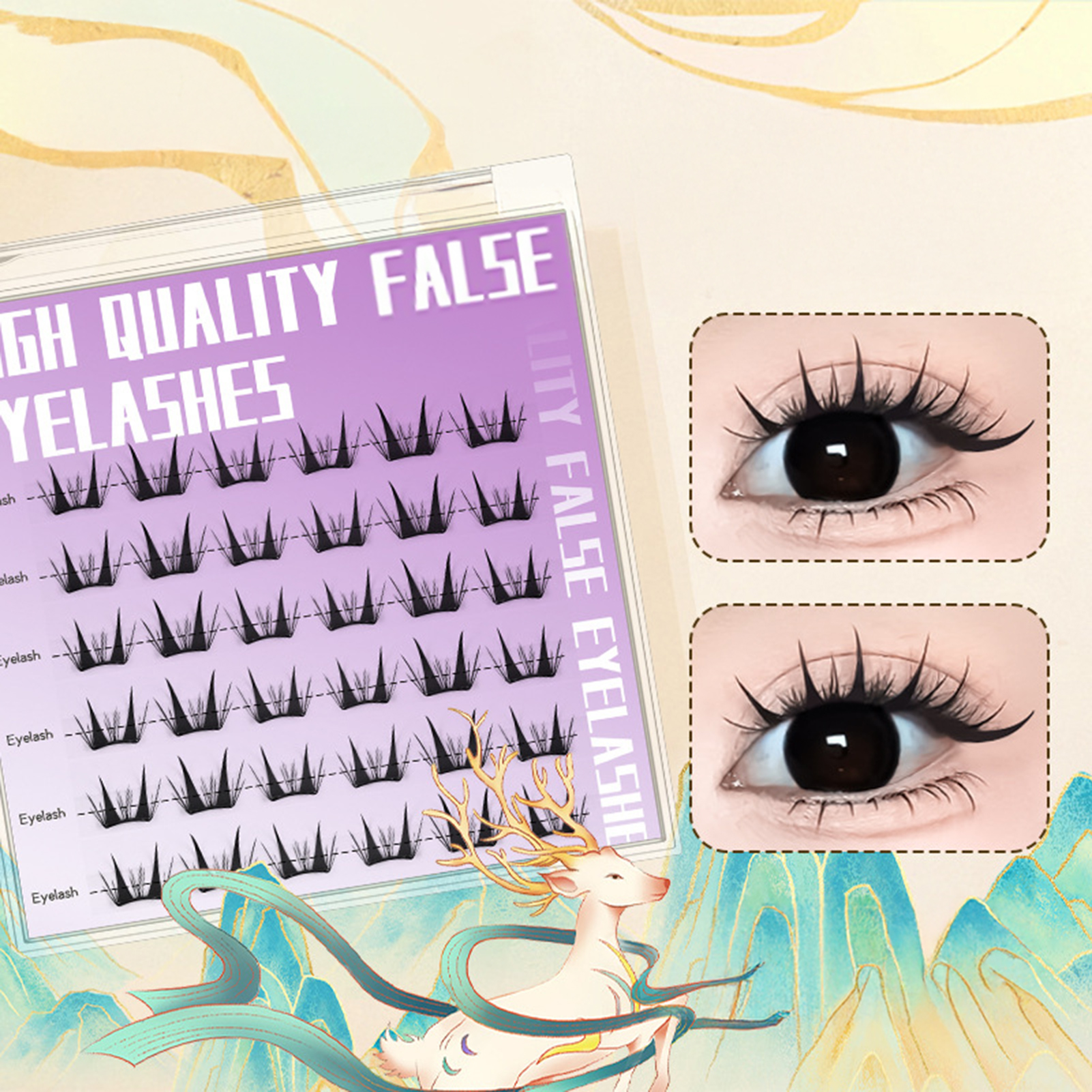Eyelash Extension Korea - Korean Style Self Adhesive Press on