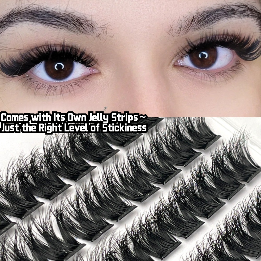 Eyelash Extension Wispy - 14mm Length False Eyelashes Bond and