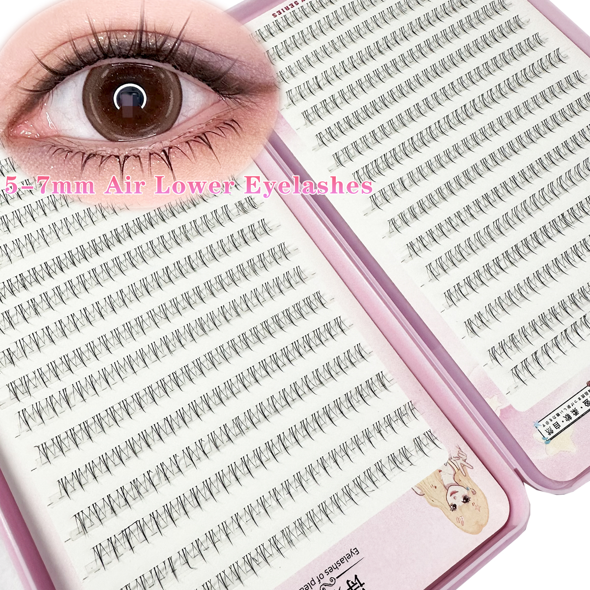 Eyelash Extension Anime Style - Air Lower Eyelashes Fairy Fake Lashes
