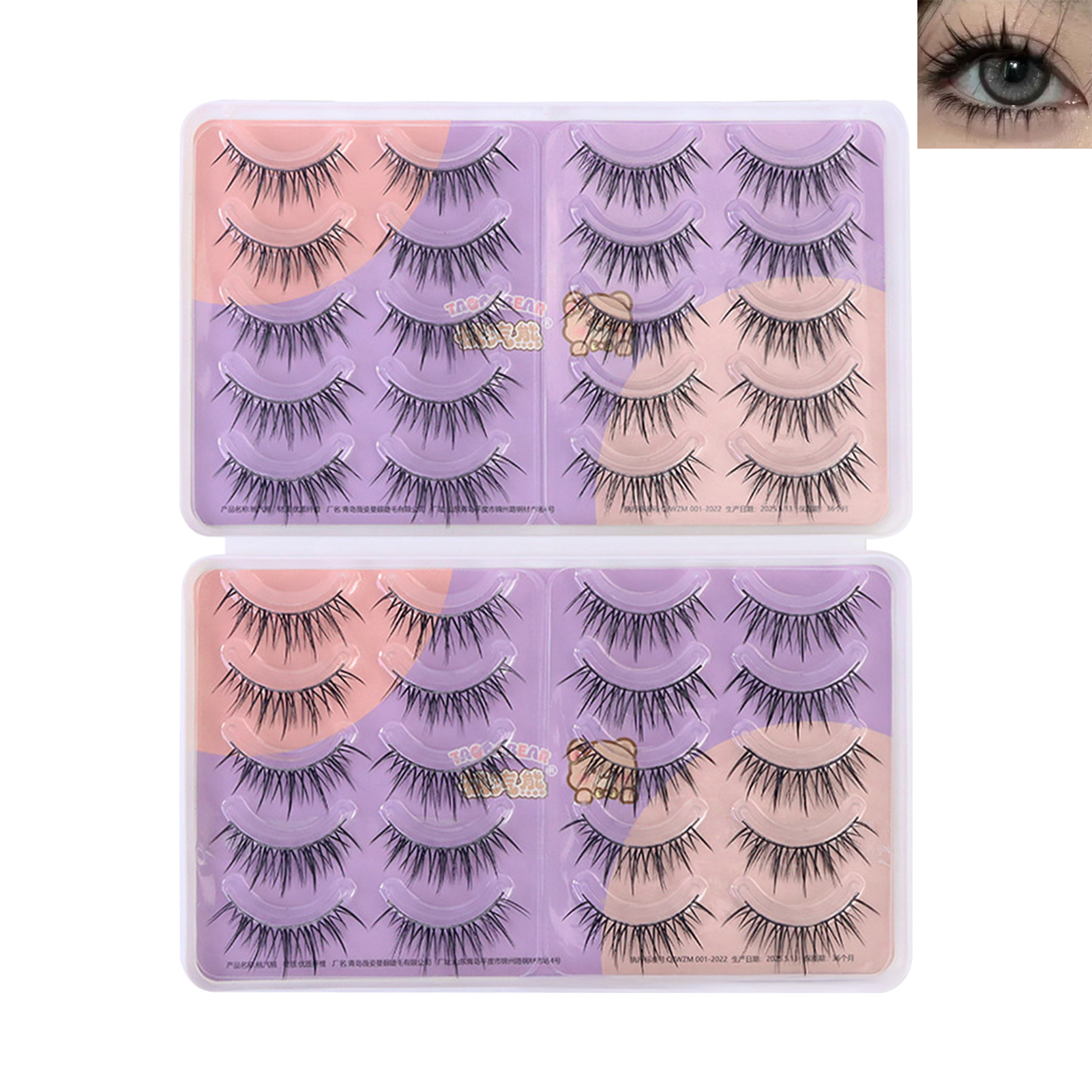 3D Manga Lash strips Dramatic  – Eyelash Extension Korean Style recenzja i cena