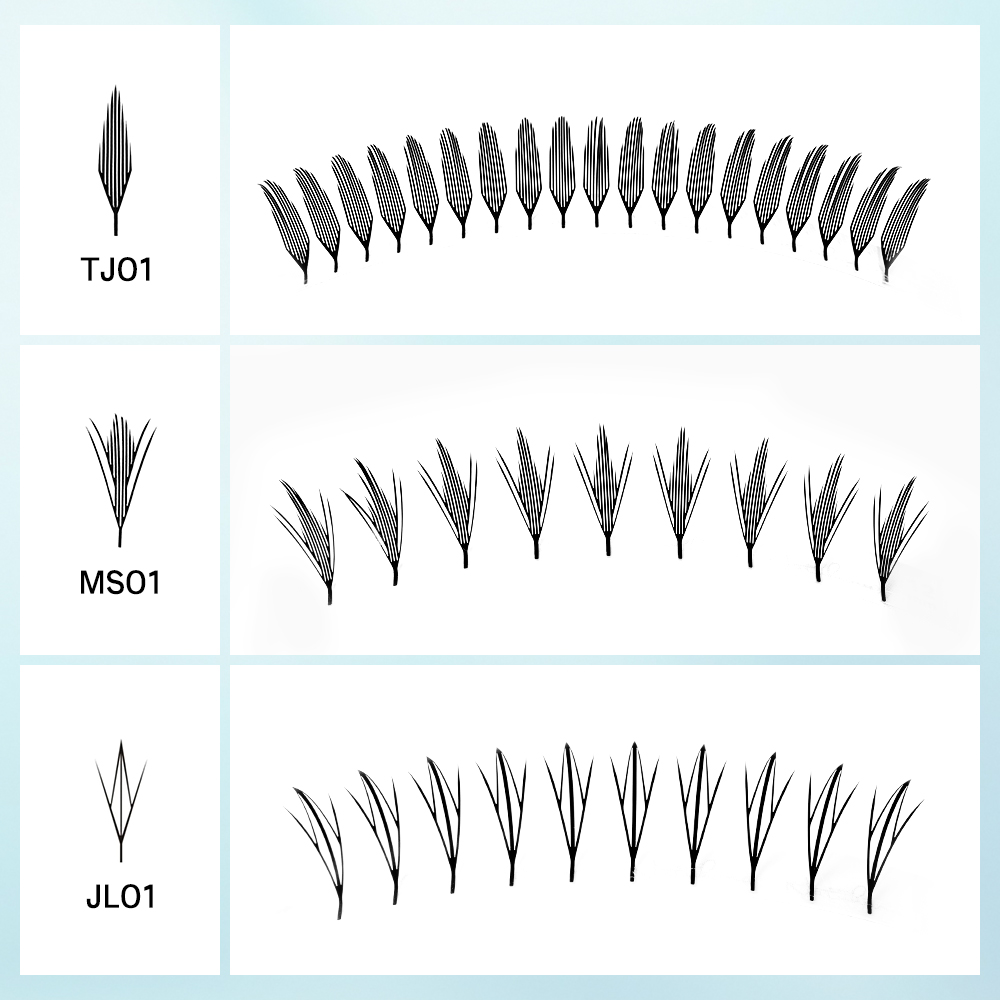 NATUHANA Narrow Spiky Premade  – Eyelash Extension Anime Style recenzja i cena