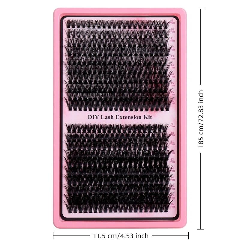 176/300/320/400Pcs Lash Cluste – Eyelash Extension Wispy recenzja i cena