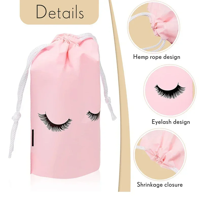10pcs Makeup Bag Eyelash After – Eyelash Extension Aftercare recenzja i cena