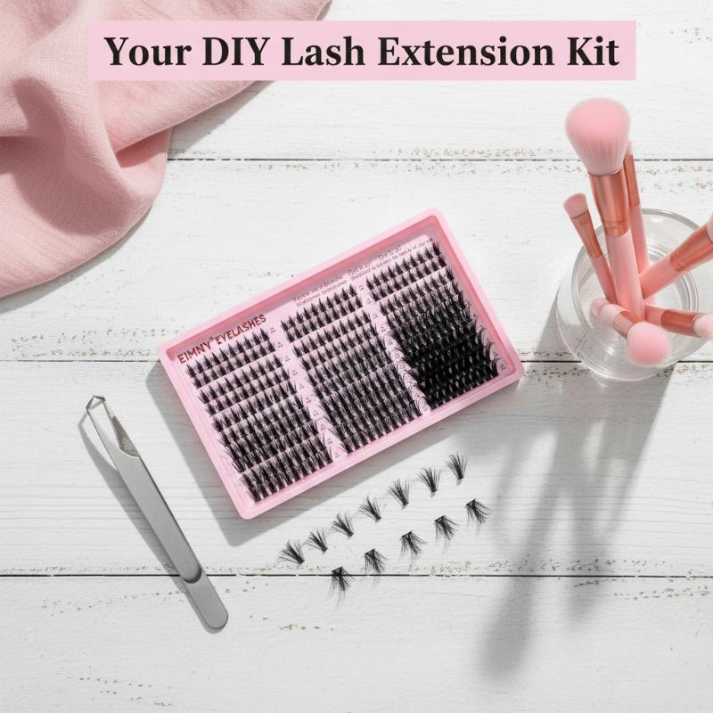 Lightweight D Curl Eyelash Clu – Eyelash Extension Cluster recenzja i cena