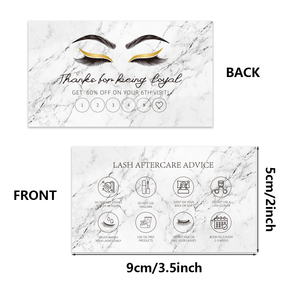 50pcs Shining Eyelash Business – Eyelash Extension Aftercare recenzja i cena