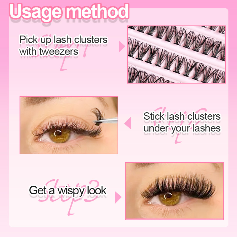 Individual Lashes Eyelash tuft – Eyelash Extension Cluster recenzja i cena