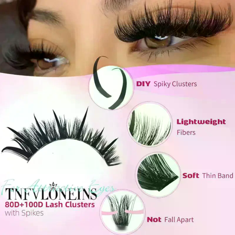 1 Box False Eyelashes Clusters – Eyelash Extension Cluster recenzja i cena