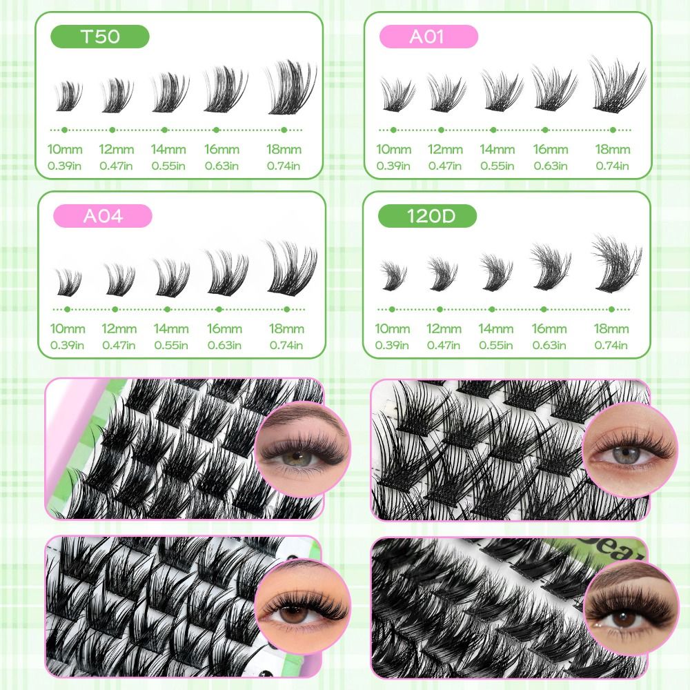Natural Look False Eyelashes B – Eyelash Extension Wispy recenzja i cena