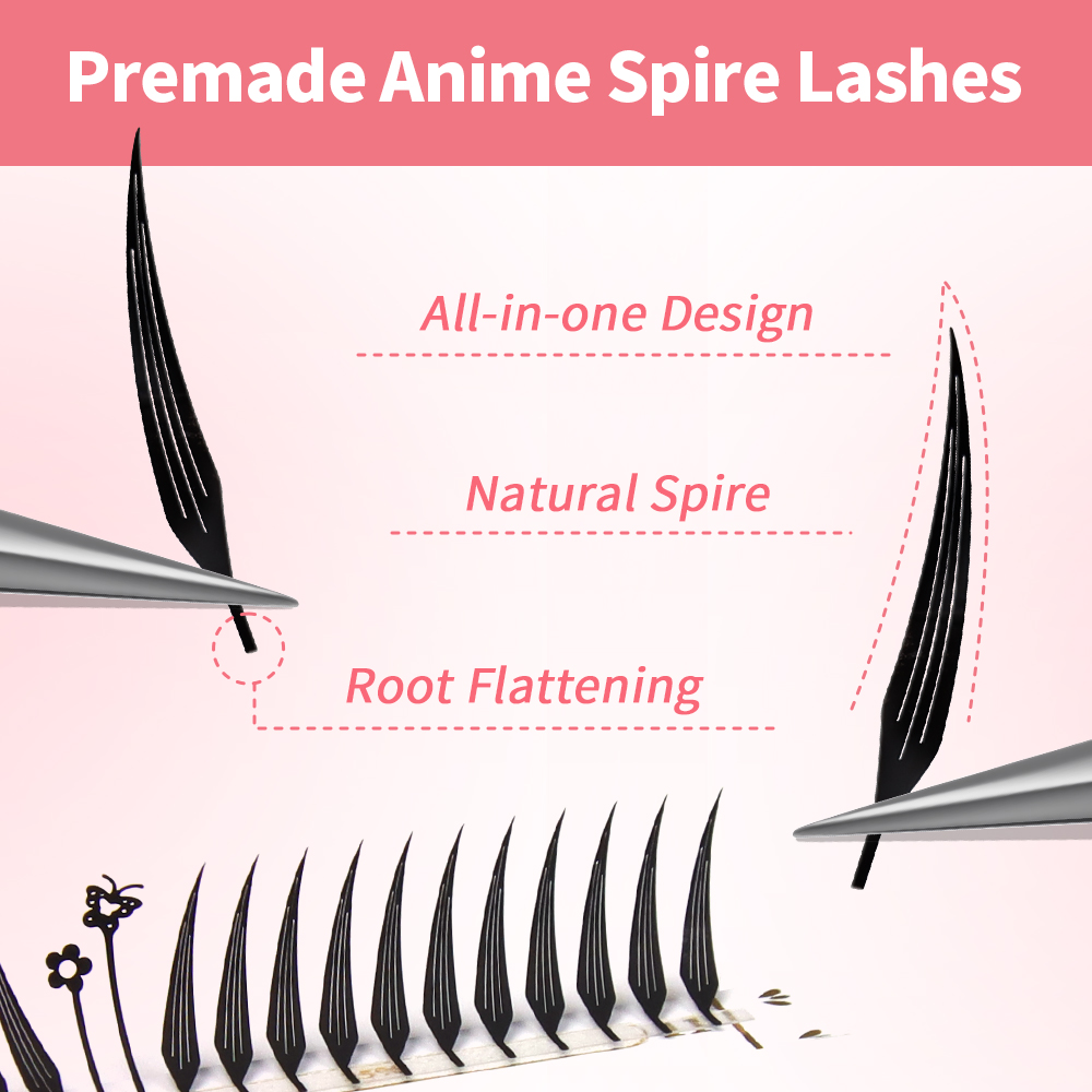 JEMEDO Fox Style Lashes Flying – Eyelash Extension Anime Style recenzja i cena