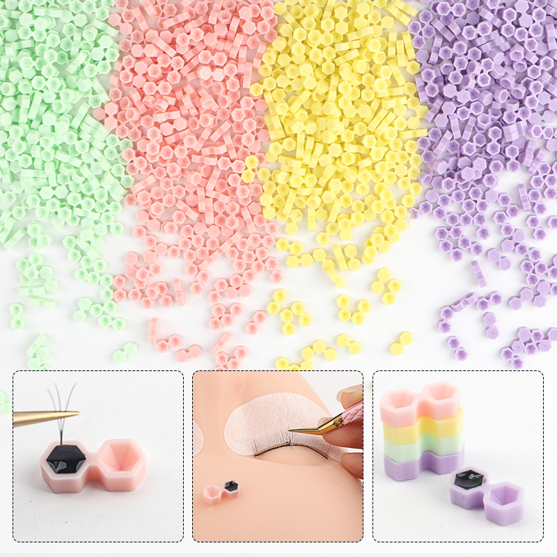 100pcs Disposable Eyelash Glue – Eyelash Extension London recenzja i cena