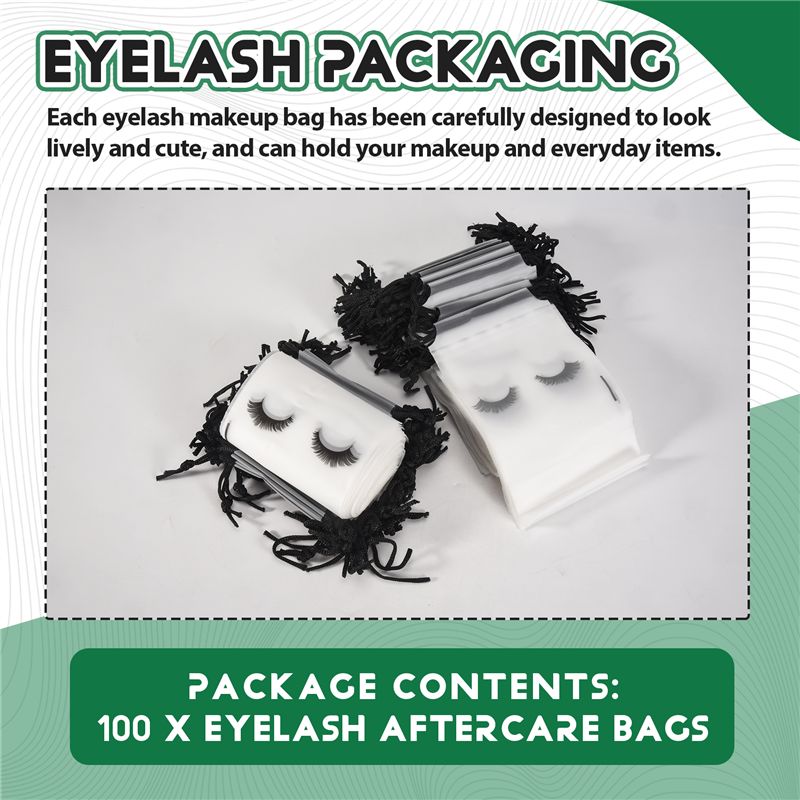 AB11-100Pcs Lash Bags For Clie – Eyelash Extension Aftercare recenzja i cena