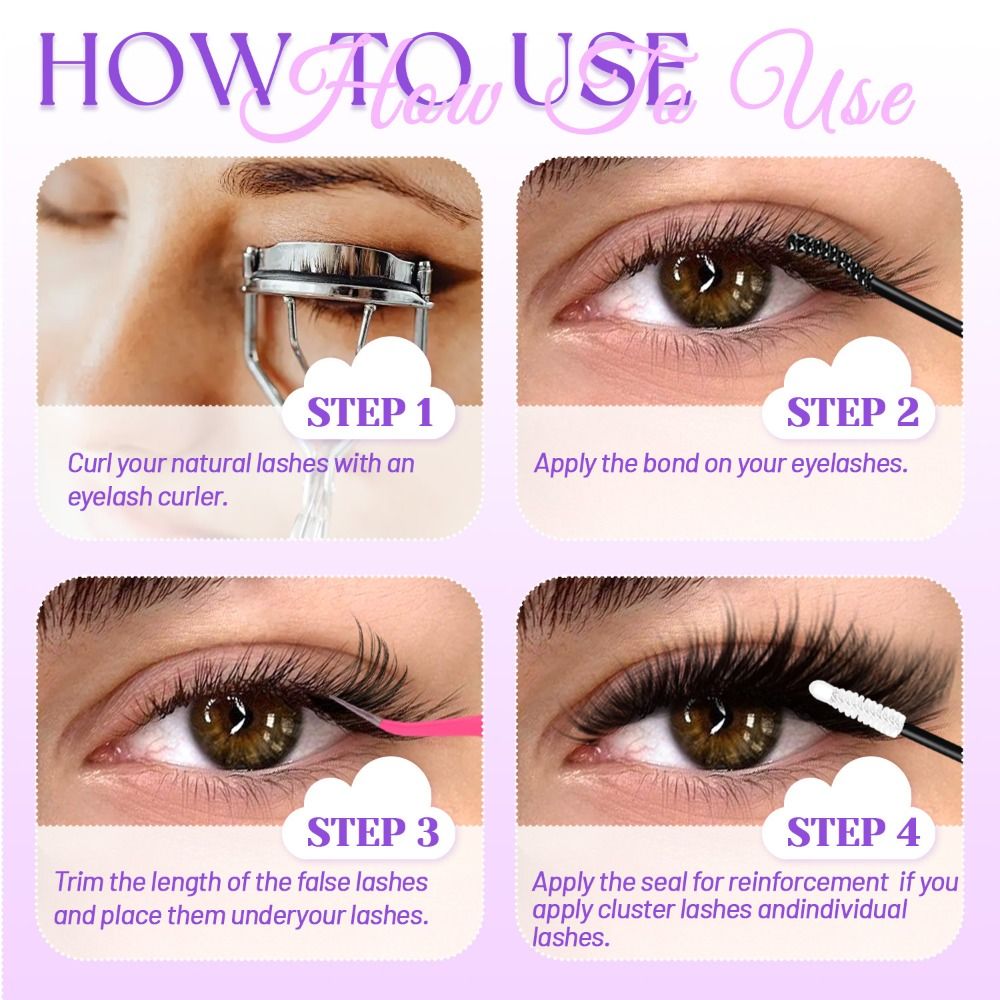 9-18mm Length False Eyelashes  – Eyelash Extension Wispy recenzja i cena
