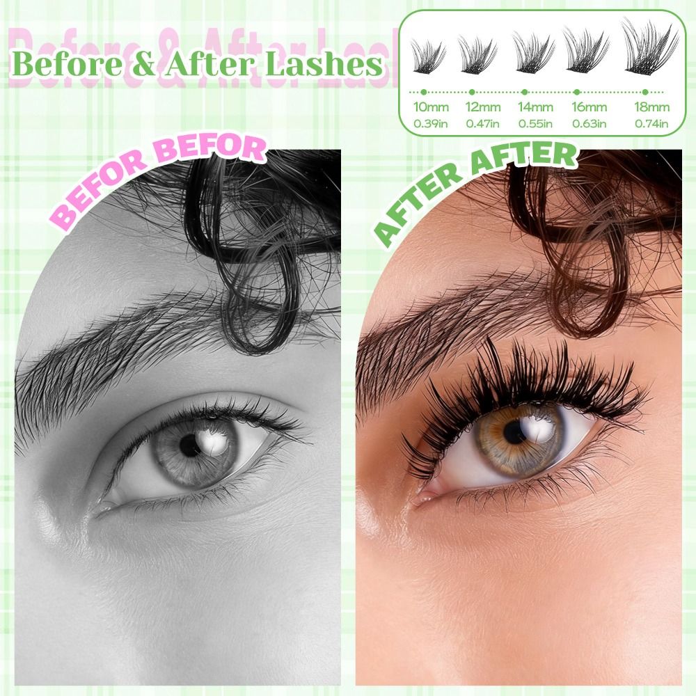 Natural Look False Eyelashes W – Eyelash Extension Wispy recenzja i cena
