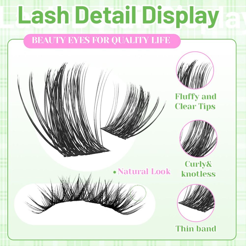 Natural Look False Eyelashes W – Eyelash Extension Wispy recenzja i cena