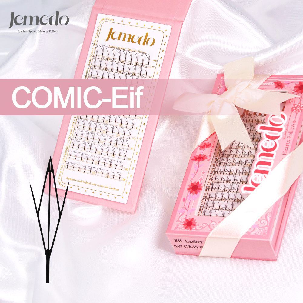 JEMEDO Comic Eyelashes Narrow  – Eyelash Extension Anime Style recenzja i cena