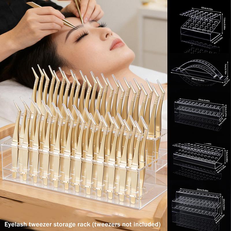 Tweezers Storage Box Multi-Hol – Eyelash Extension Salon recenzja i cena