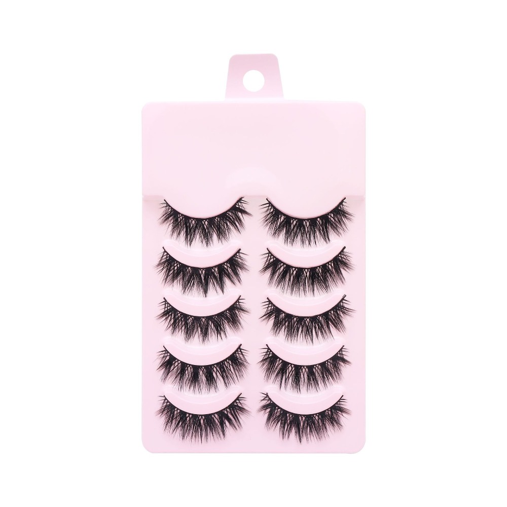 Popular 5 Pairs Manga Lashes M – Eyelash Extension Anime Style recenzja i cena