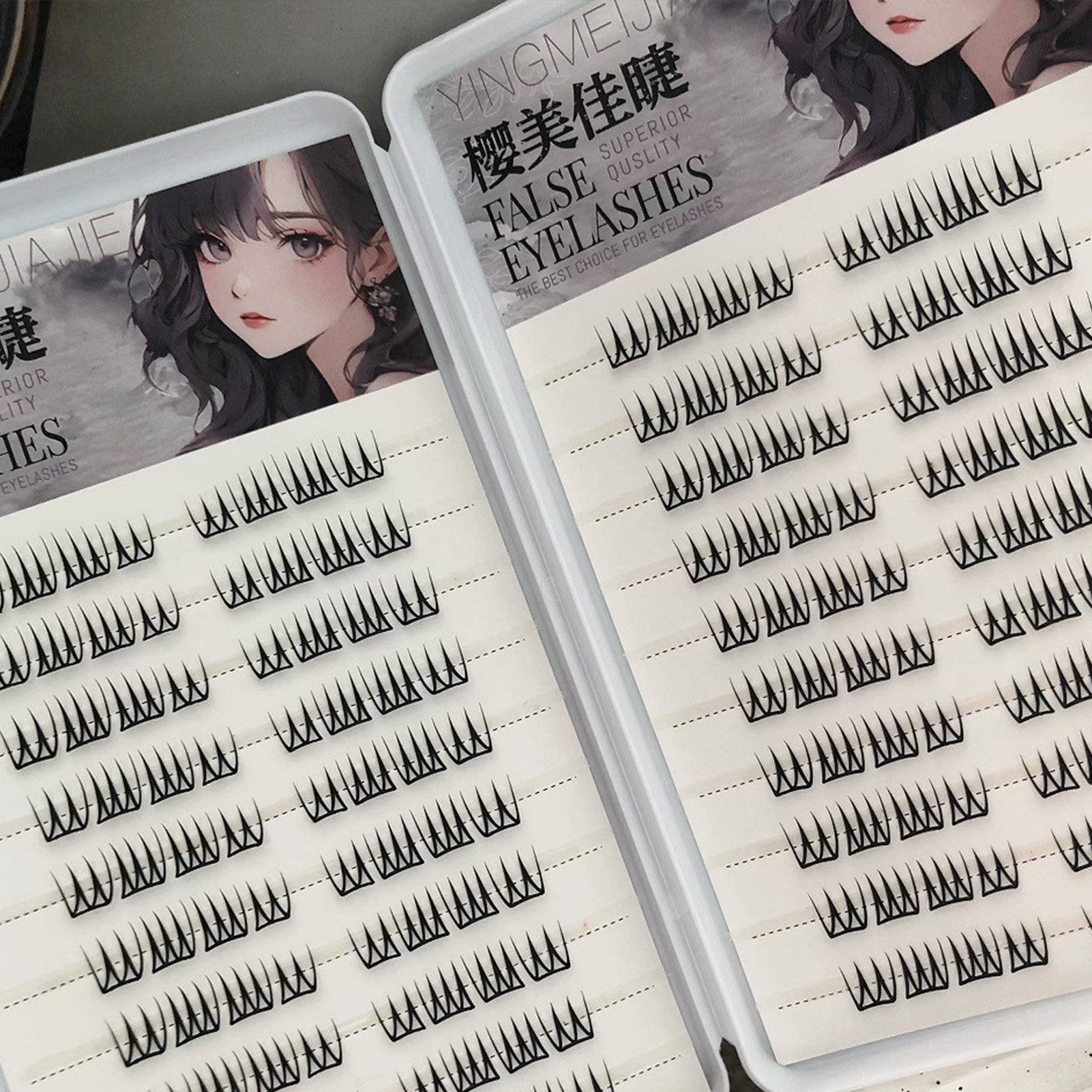Korean Style Single Cluster Ey – Eyelash Extension Korea recenzja i cena