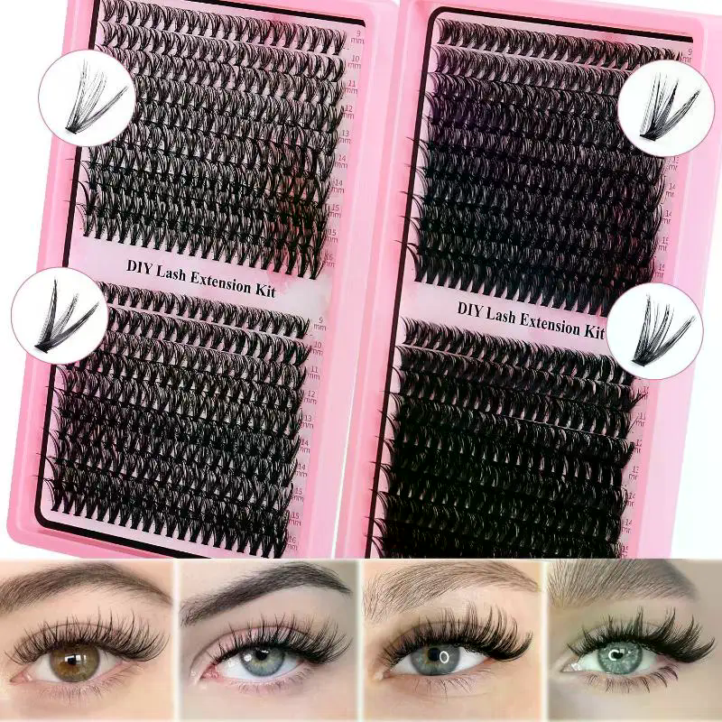176/300/320/400Pcs Fluffy Eyel – Eyelash Extension Cluster recenzja i cena
