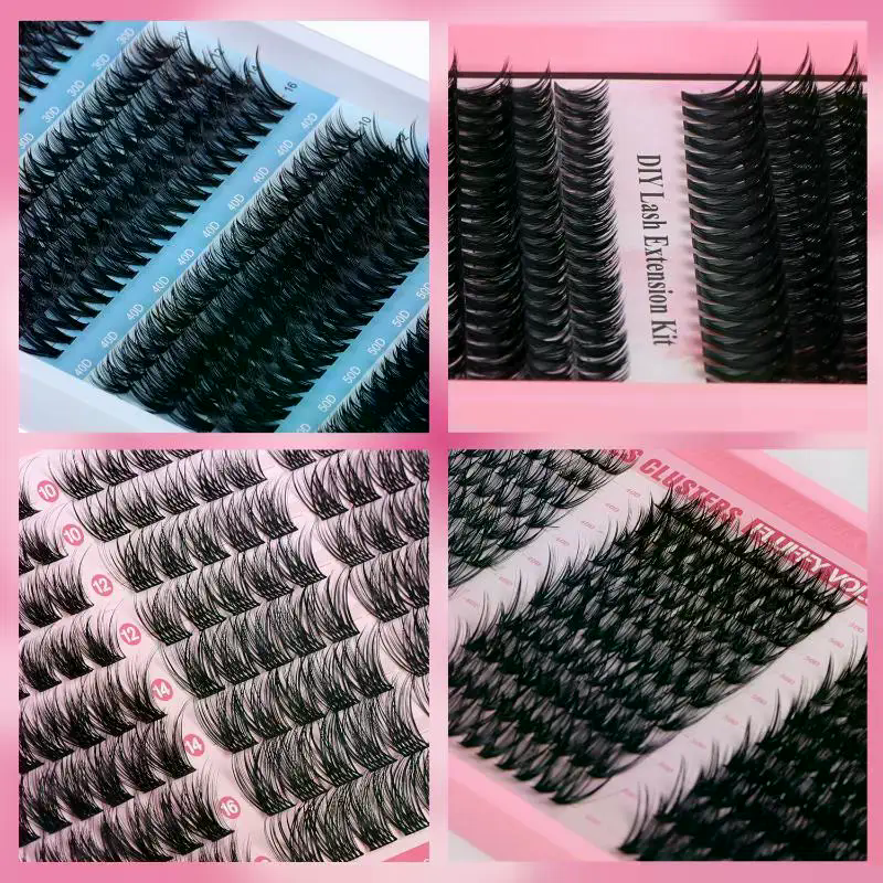 176/300/320/400Pcs Fluffy Eyel – Eyelash Extension Cluster recenzja i cena