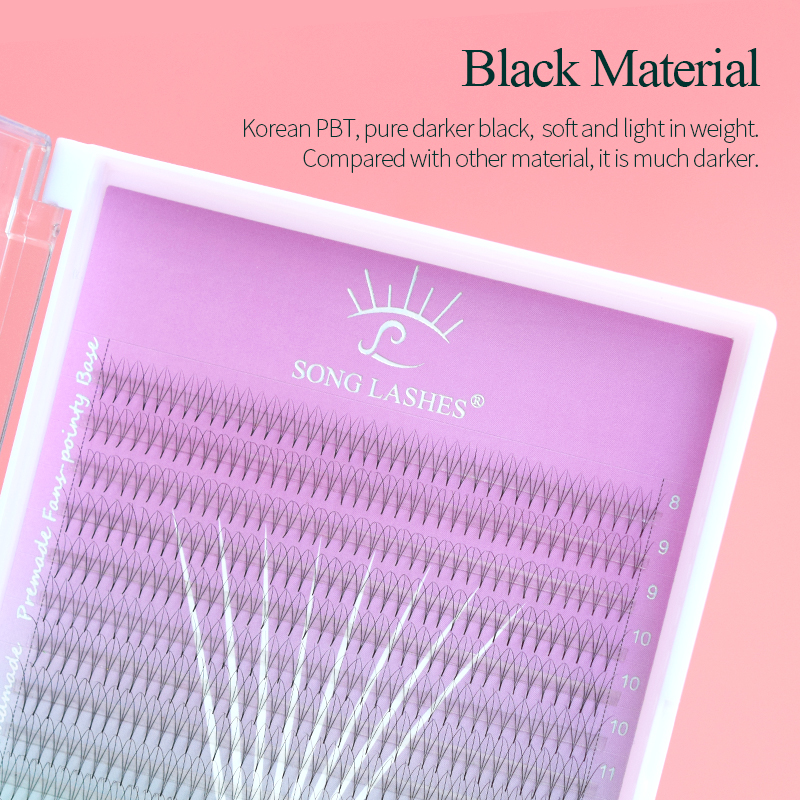 Song Lashes 3D8D10D Pointy Bas – Eyelash Extension Korean Style recenzja i cena