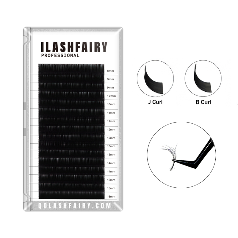 ILASHFAIRY Matte Black Lashes  – Eyelash Extension Korea recenzja i cena