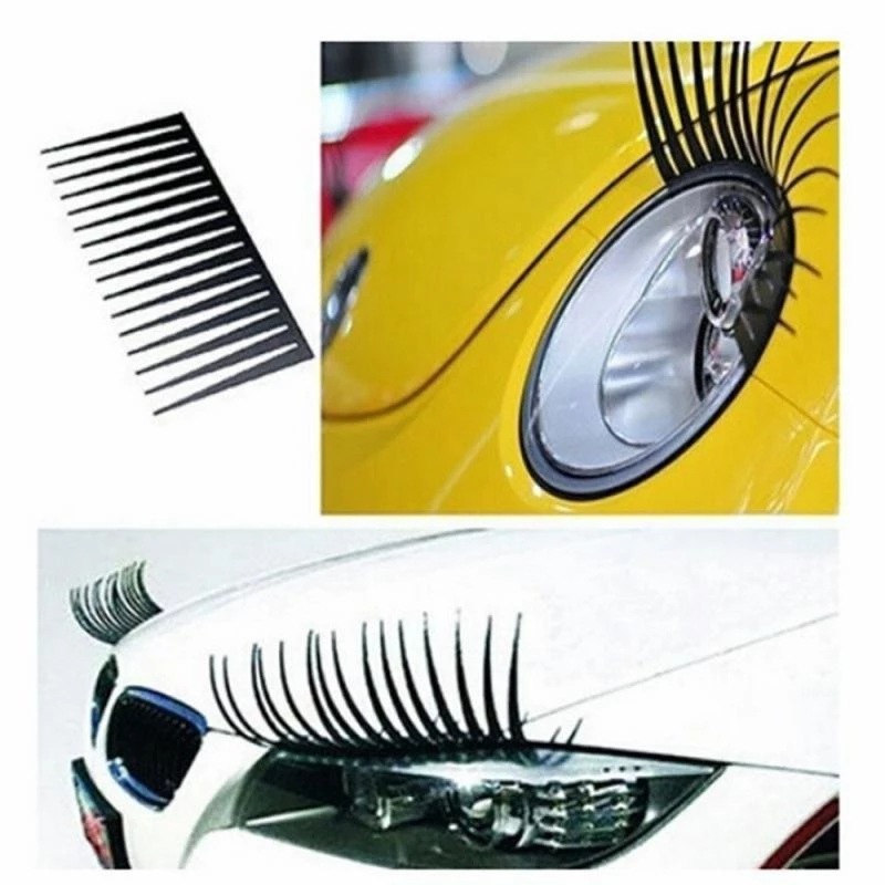 1pair Headlight Black Eyelash  – Lash Mapping Sticker recenzja i cena