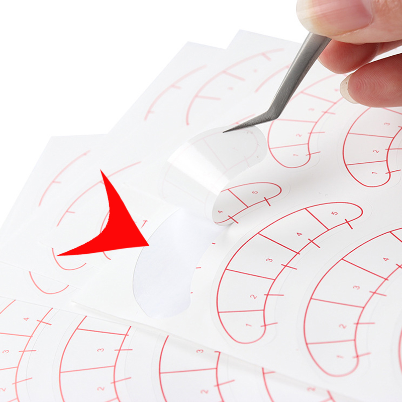 70/140 Pairs Lash Mapping Stic – Lash Mapping Sticker recenzja i cena