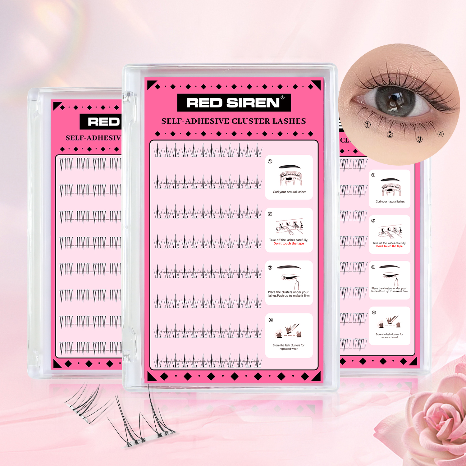 Self Adhesive Bottom Lashes No – Eyelash Extension Korea recenzja i cena