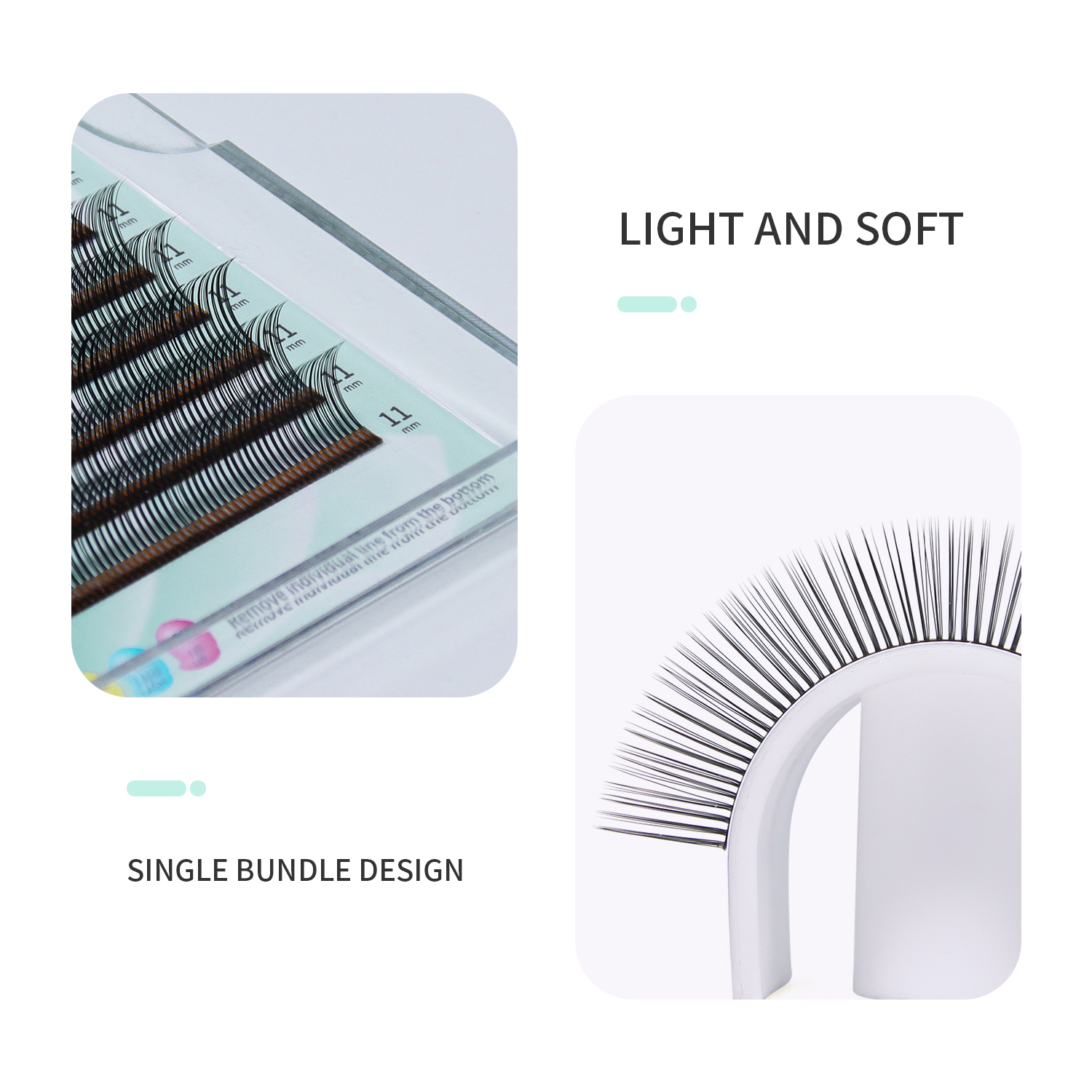 GLAMLASH 5D Flower Lashes Volu – Eyelash Extension Anime Style recenzja i cena
