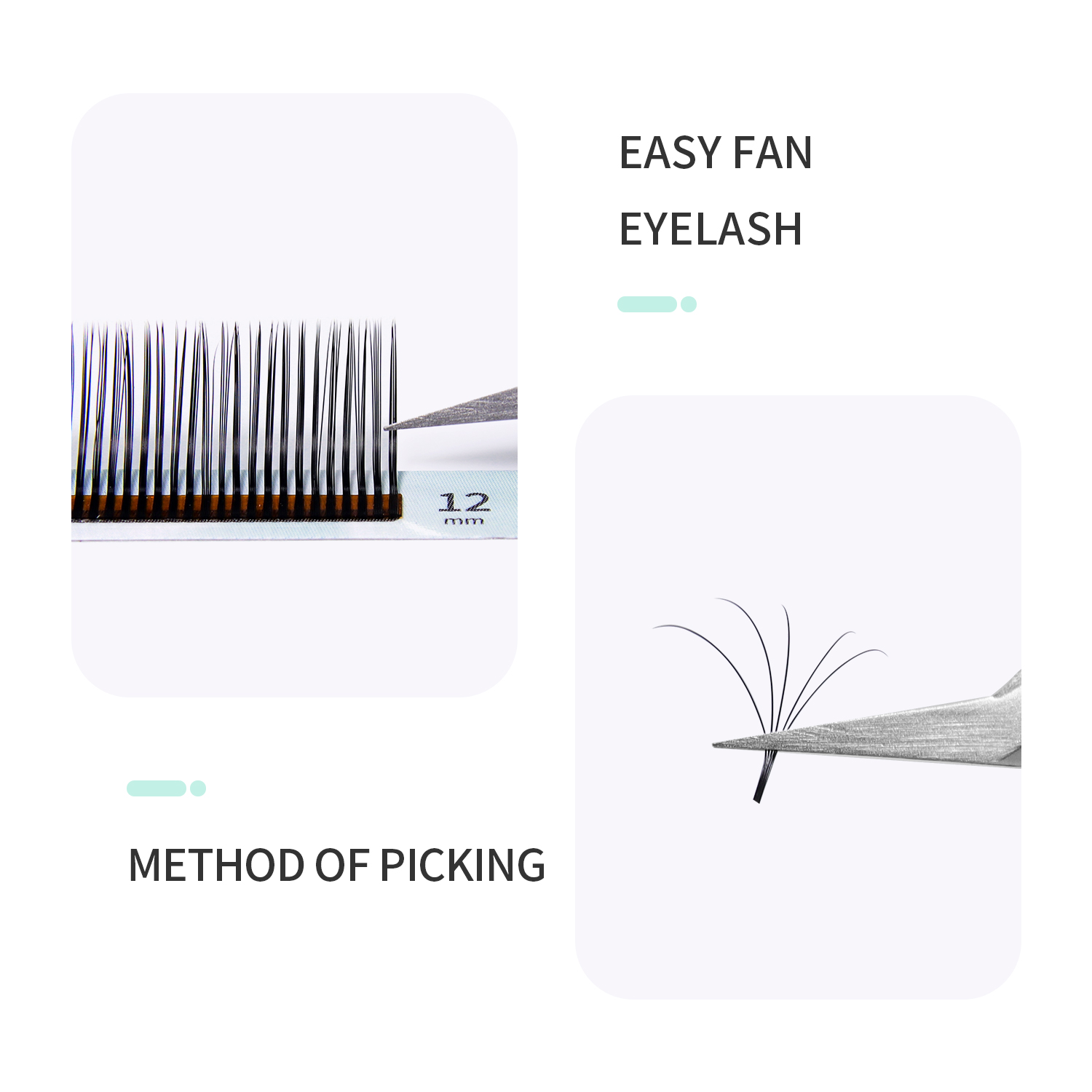GLAMLASH 5D Flower Lashes Volu – Eyelash Extension Anime Style recenzja i cena