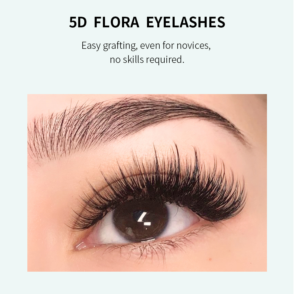 GLAMLASH 5D Flower Lashes Volu – Eyelash Extension Anime Style recenzja i cena