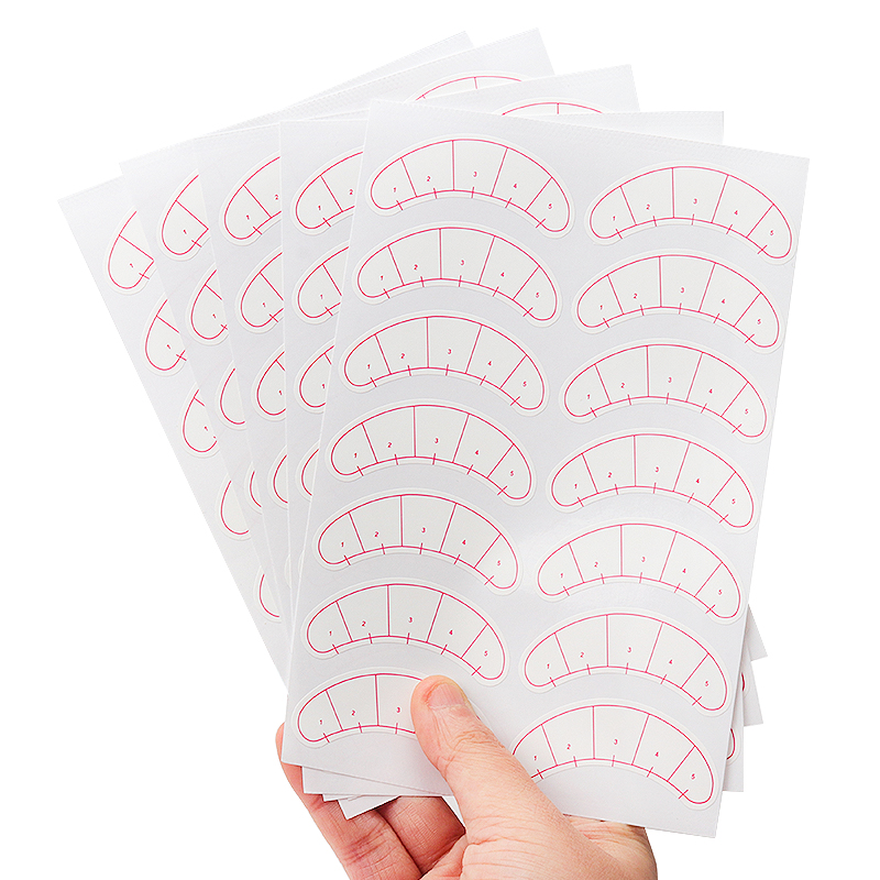 70 Pairs Eyelash Mapping Stick – Lash Mapping Sticker recenzja i cena