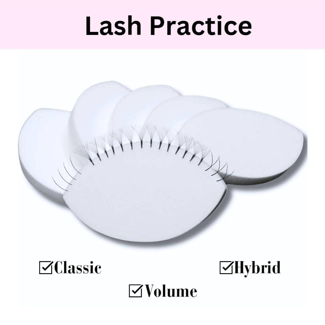 Beginner Lash Map Chart Wispy  – Lash Mapping Sticker recenzja i cena
