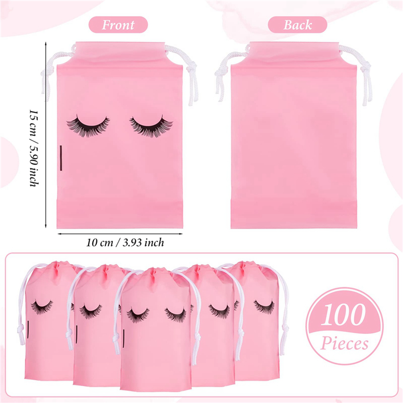 300Pcs Lash Bags For Clients L – Eyelash Extension Aftercare recenzja i cena