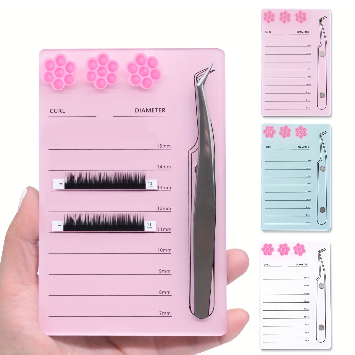Eyelash Extension Scale Holder – Lash Mapping Sticker recenzja i cena