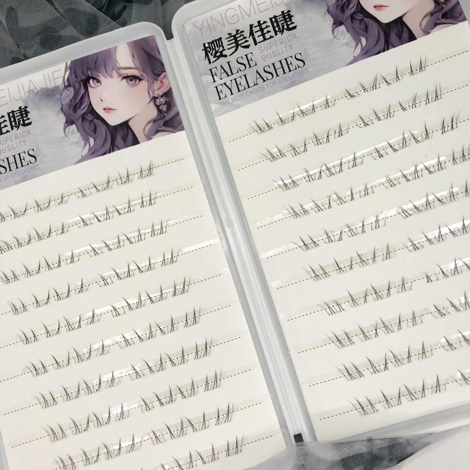 4-6mm No Glue False Eyelashes  – Eyelash Extension Korean Style recenzja i cena