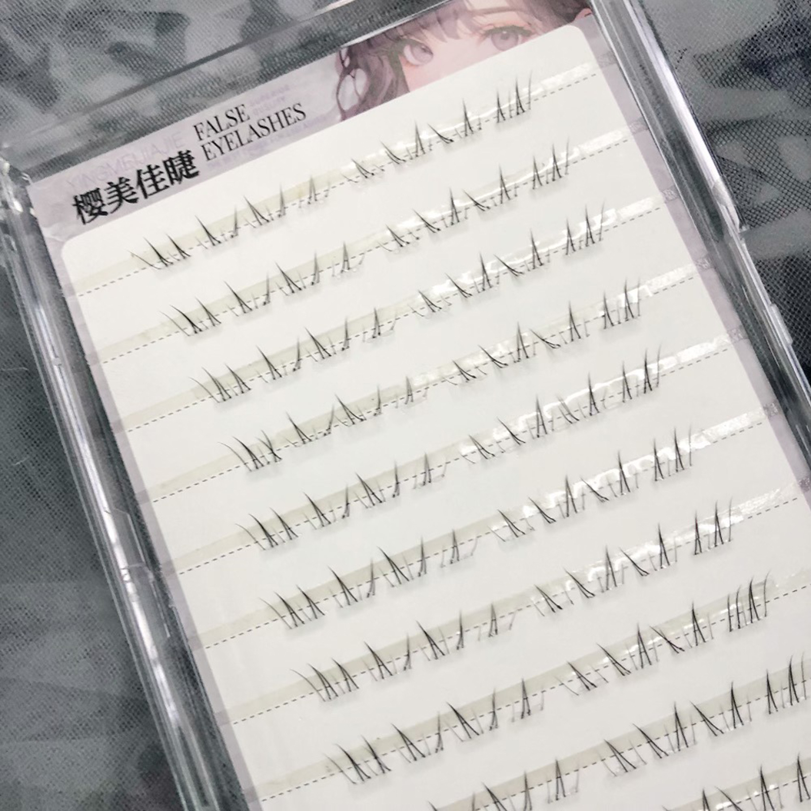 4-6mm No Glue False Eyelashes  – Eyelash Extension Korean Style recenzja i cena