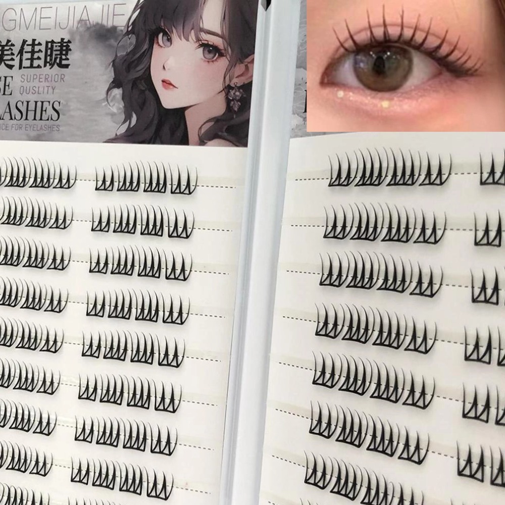 U Shape Glue-free False Eyelas – Eyelash Extension Korea recenzja i cena