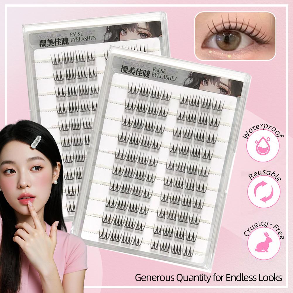U Shape Glue-free False Eyelas – Eyelash Extension Korea recenzja i cena