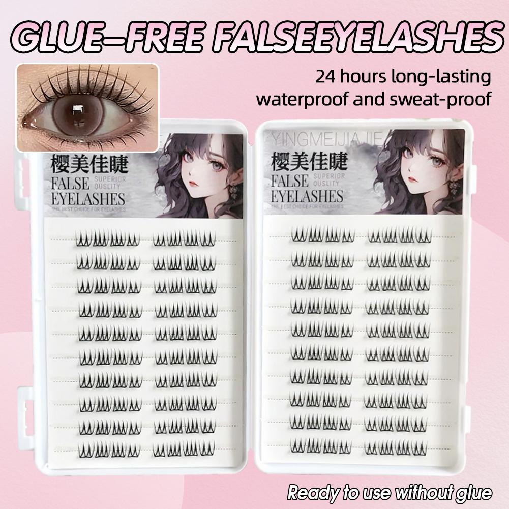 U Shape Glue-free False Eyelas – Eyelash Extension Korea recenzja i cena