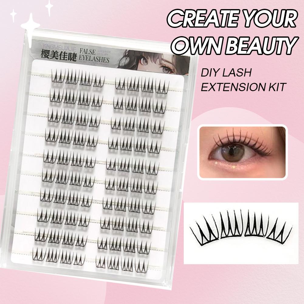 U Shape Glue-free False Eyelas – Eyelash Extension Korea recenzja i cena