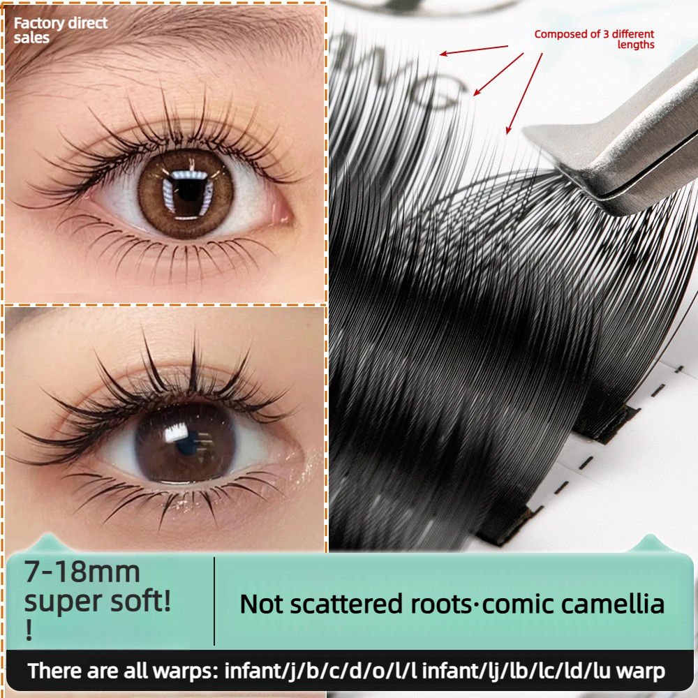 Anime Camellia Eyelashes Soft  – Eyelash Extension Anime Style recenzja i cena