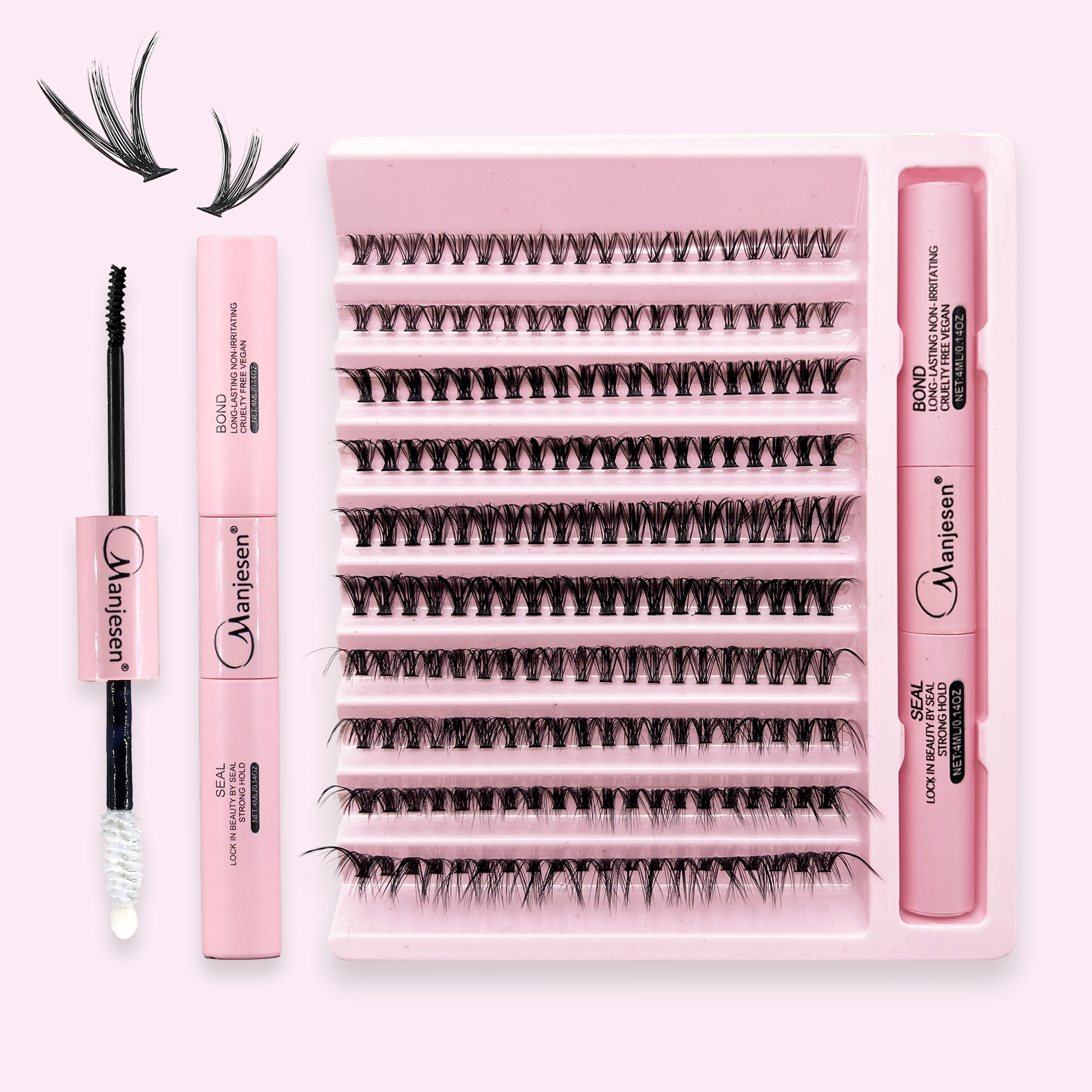 Eyelashes 200 PCS Clusters Las – Eyelash Extension London recenzja i cena