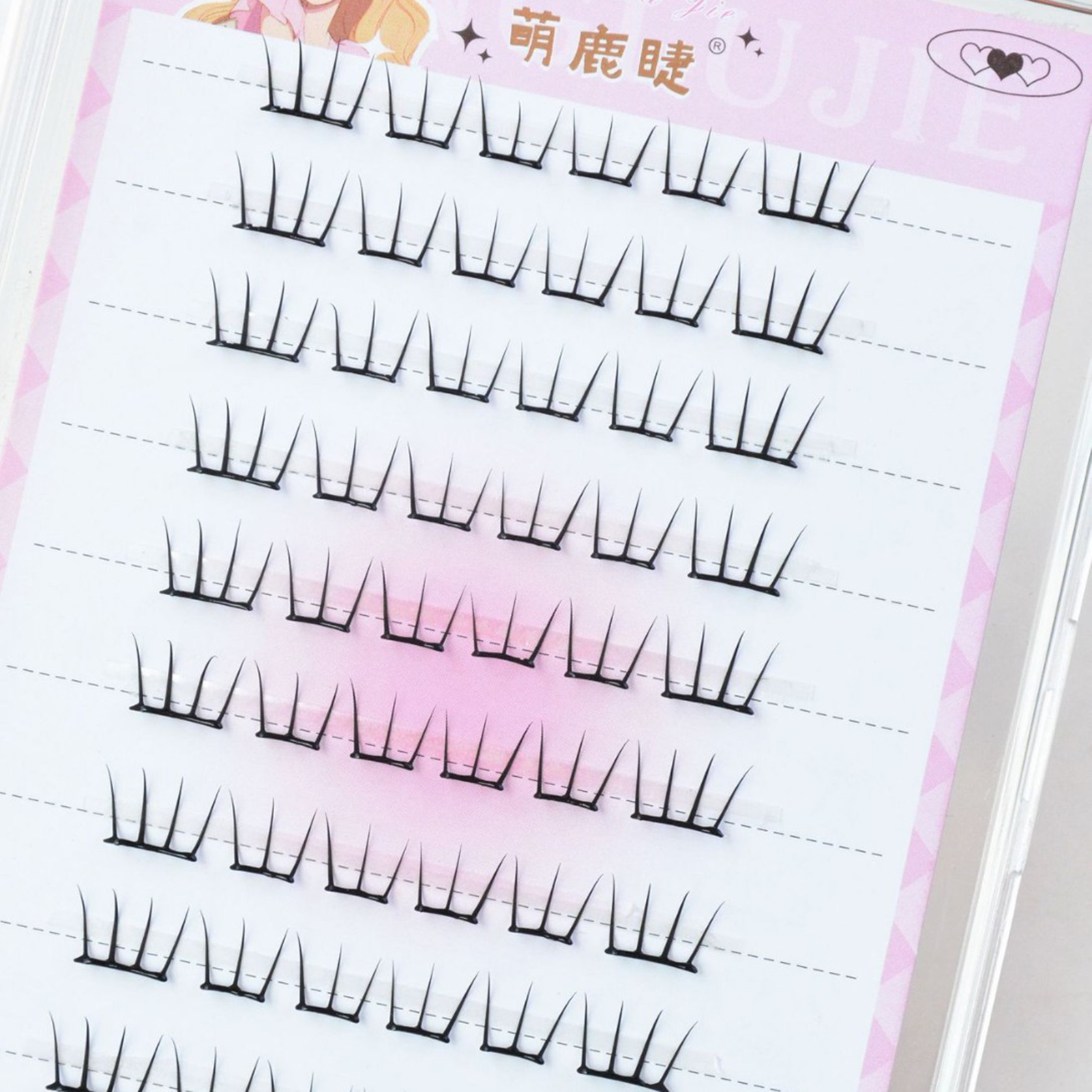 Self Adhesive Cluster Lashes I – Eyelash Extension Korea recenzja i cena